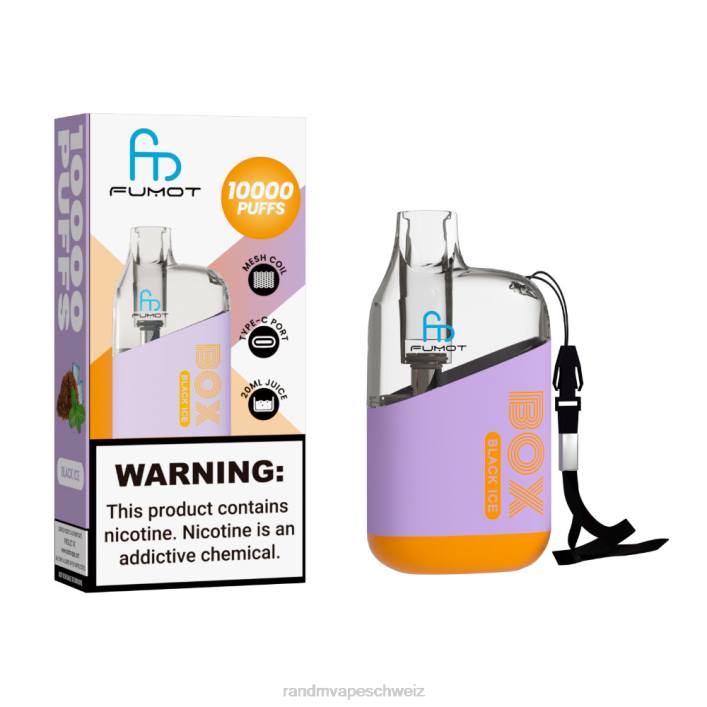 RandM Tornado Schweiz | Fumot Original RandM Tornado Box 00P293 10000 Airflow Control Vape-Gerät 1St Erdbeerwassermelone